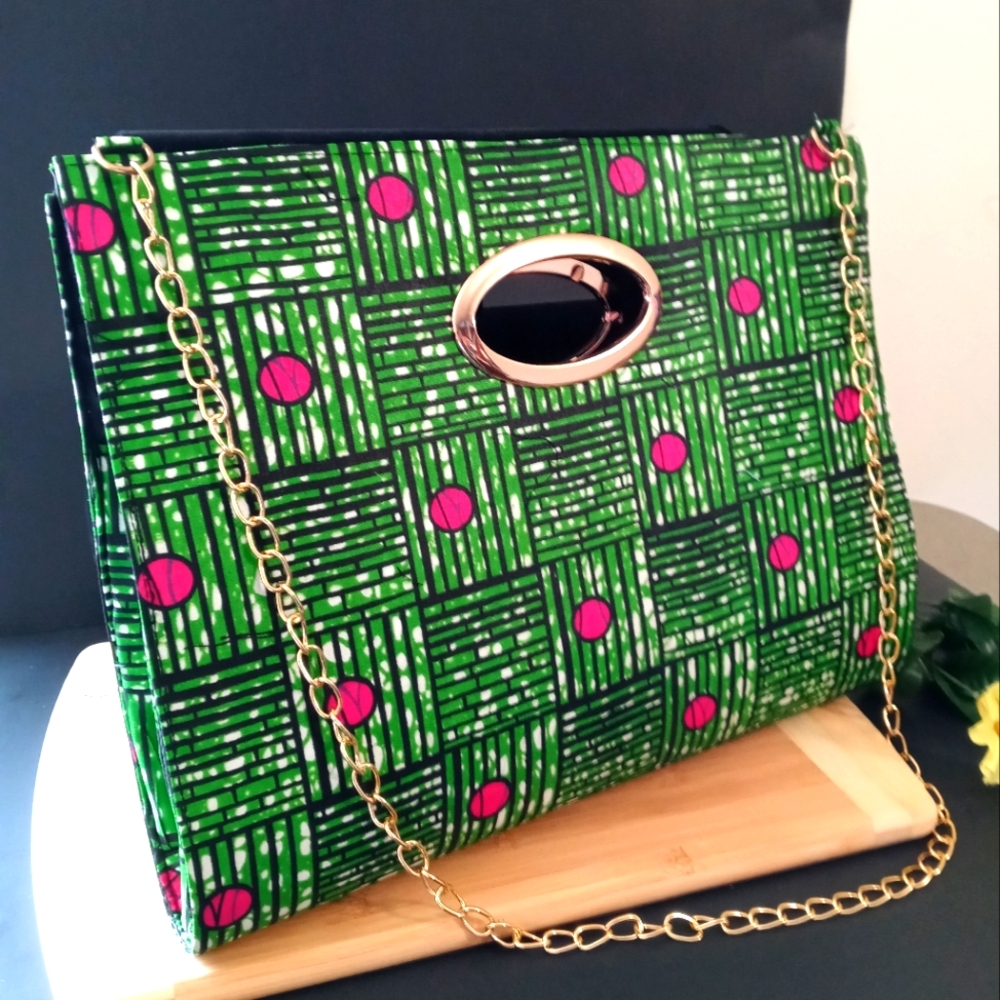 1PC Beautiful African Print Handbag